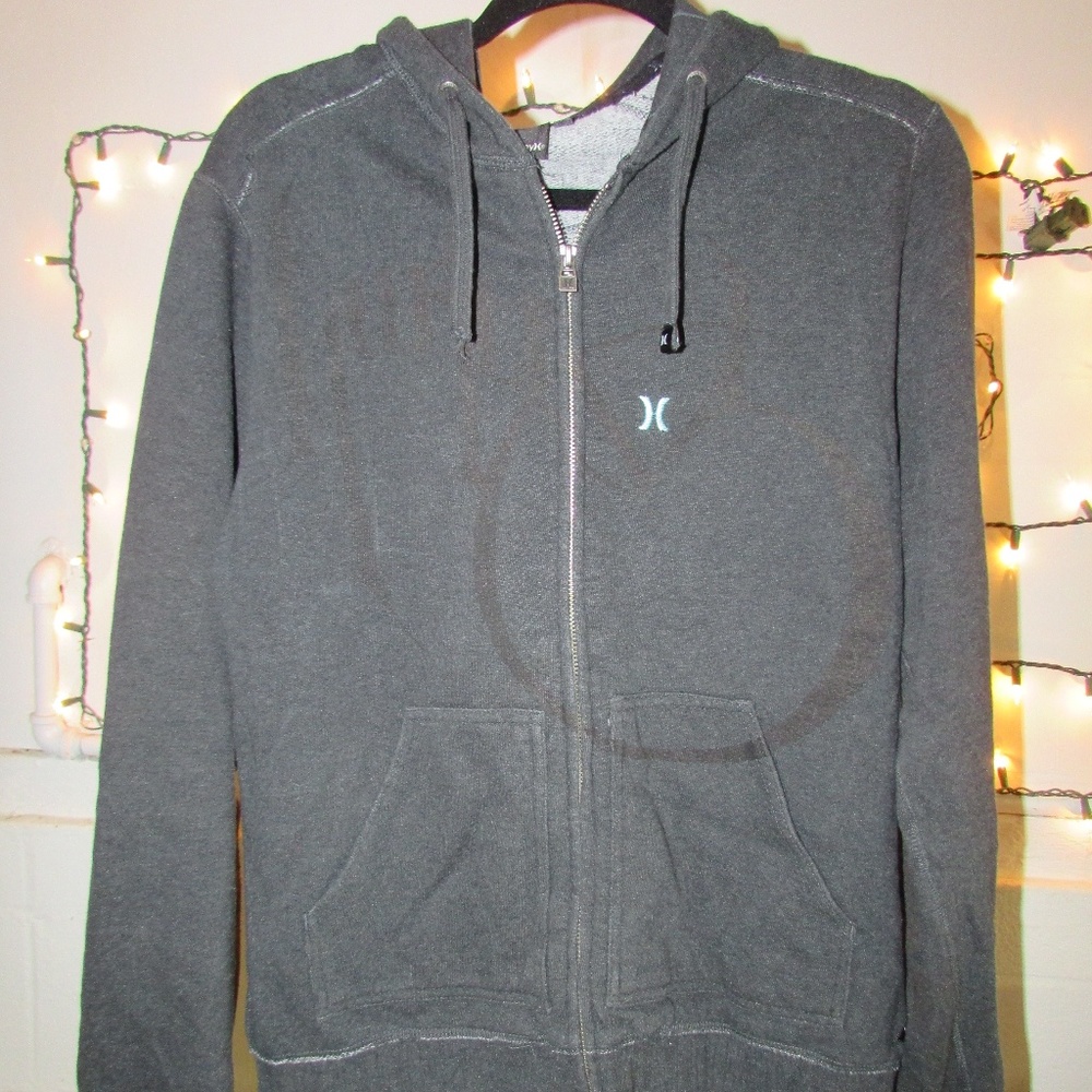Hurley Heavy Weight Gray Hoodie